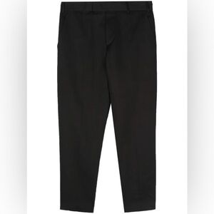Burberry - Classic Business Casual Chic Formal Office Wear Black Dress Trousers